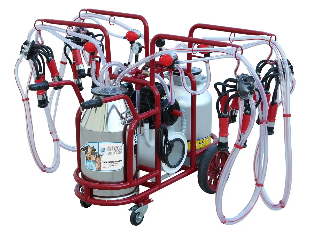 Aparat de muls Quatro - 4 grupuri de muls